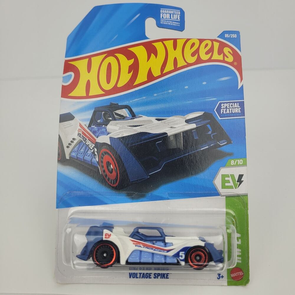 2026 Hot Wheels Voltage Spike 85/250 EV White Series 8/10 1:64 Diecast